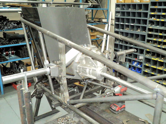 Dragster Rear End Mounting Kit  Installed