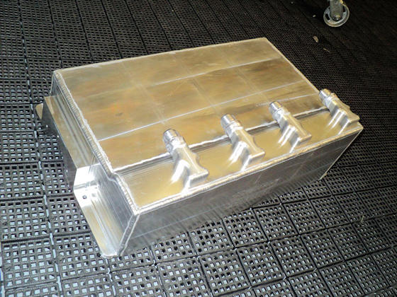 Fabricated Dry Sump Oil Pan - Right Side View