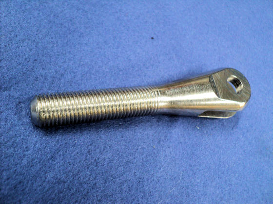 Threaded Clevis - Steel
