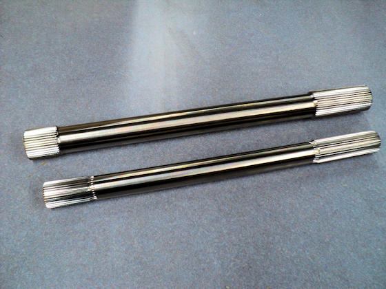 Custom Length Titanium Driveshafts