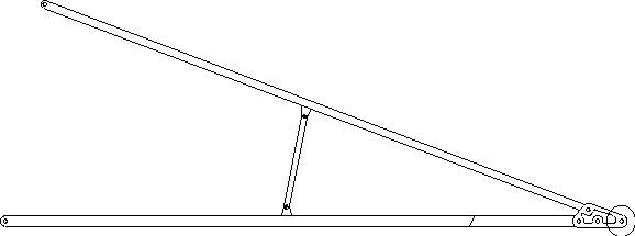 Wheelie Bar Assembly Drawing